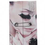 Paleta farduri de ochi, Kiss Beauty Fashion, 10 culori, pensula inclusa
