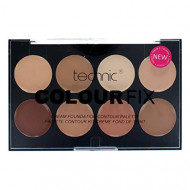Paleta fonduri de ten cremoase pentru conturarea fetei Technic Contour Palette