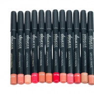 Set 12 creioane de buze Doucce Cosmetics Lipstick Pencil
