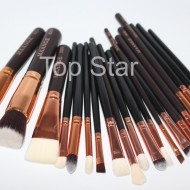 Set complet 20 pensule machiaj profesionale Black Golden