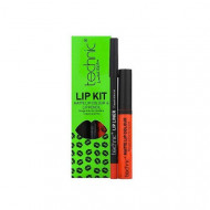 Set ruj si creion de buze, Technic, Lip Kit, Matte, Wild Child