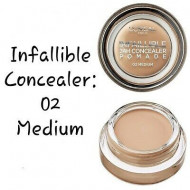 Corector Loreal Infaillible Concealer Pomade 24 H , 02 Medium