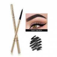Creion sprancene retractabil Ucanbe Ultra Point Micro Eyebrow Pencil, Nuanta Soft Black