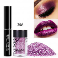 Glitter ochi + adeziv Glitter Gel Eyeshadow 20 Mauve Pearl
