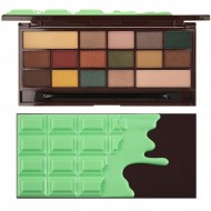 Paleta de farduri Makeup Revolution I Heart Makeup Palette Chocolate Mint