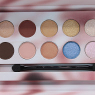Paleta farduri de ochi, Kiss Beauty Fashion, 10 culori, pensula inclusa