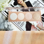 Paleta pudre iluminatoare Loreal La Vie En Glow Highlighting 02 Cool Glow