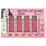 Set 5 rujuri de buze,Teayason, Matte, 03