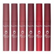 Set 6 rujuri lichide mate, Makeup, Matte, Strawberry, 02