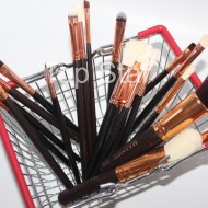 Set complet 20 pensule machiaj profesionale Black Golden