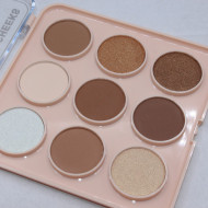 Trusa contur de fata, Gulflower, Contour Perfect Face, 01, 9 culori