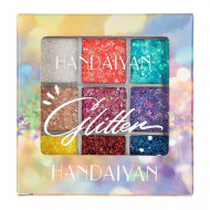Trusa Fard Glitter, Handaiyan, 9 culori, 02