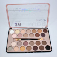 Trusa machiaj paleta farduri de ochi, Gulflower, Nude 26 Colors, A