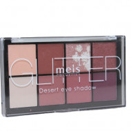 Trusa machiaj paleta farduri de ochi, Meis, Glitter Desert, 01, 8 culori