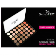 Trusa machiaj, SensoPro, Palette Di Ombretti, 35 Colors, Chocolate Fusion