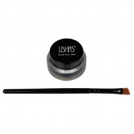 Tus de ochi gel Ushas Eyeliner Gel Waterproof, Negru + Pensula aplicare