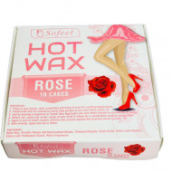 Ceara epilat refolosibila Sofeel Hot Wax Rose, 500g