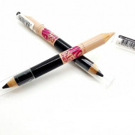 Creion de ochi cu doua capete Maybelline Big Eyes Liner, Nuanta 02 Black&Beige