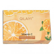 Crema CC Cream, Makeup, Air Cushion, Vitamina C, 01 Ivory, 15 g , cu pensula