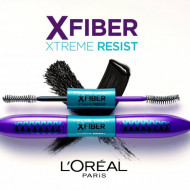 Mascara Loreal False Lash X Fiber Xtreme Resist Waterproof, Nuanta Negru