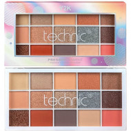 Paleta fard de pleoape, Technic, Pressed Pigment, Y2K, 15 culori