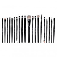 Set 20 pensule machiaj Black Brushes