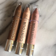 Set 3 creioane cremoase contur si iluminare, Technic Contour Stix