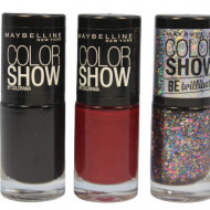 Set 3 Lac de unghii Maybelline Color Show Colorama 03