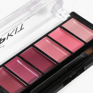 Set 6 rujuri de buze Technic Lip Kit Bare Faced