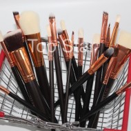 Set complet 20 pensule machiaj profesionale Black Golden