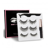Set Gene False, Beauty Belongs To You Magnetic, Eyeliner Eyelash Suit, 24