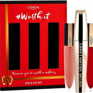Set ochi si buze L'Oreal Worth It Kit