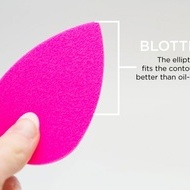 Beauty Blender Blotterazzi Set 2 buretei plati cosmetici + Trusa de protectie cu oglinda atasata