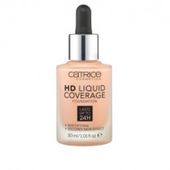 Fond de ten, Catrice, HD Liquid Coverage, 020 Rose Beige, 30 ml