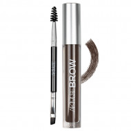 Gel fixare sprancene AIKIMUSE Brow Gel, Nuanta Black Brown