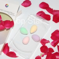 Pachet 4 mini make up sponges buretei Beauty Blender mini four