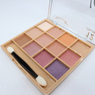 Paleta farduri de ochi, Gulflower, Eyeshadow Matte Shimmer, 12 culori, 01