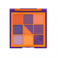 Paleta farduri de ochi, Huda Beauty, Color Block Obsessions, Orange