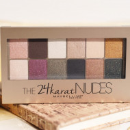 Paleta farduri de ochi Maybelline New York The 24 Karat Nudes Eyeshadow