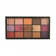 Paleta farduri de pleoape Technic Persian Violet, 15 culori