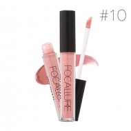 Ruj de buze lichid mat Focallure Ultra Chic Lips, Nuanta 10 Ruddy Pink