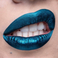 Ruj de buze lichid Too Faced Melted Matte-tallic, Nuanta The Real Teal