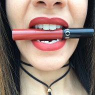 Ruj de buze rezistent la transfer Sephora Cream Lip Stain 25 Coral Sunset