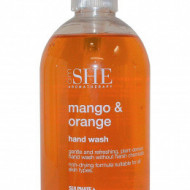 Sapun lichid de maini Om She Aromatherapy Mango & Orange Hand Wash, 500 ml