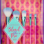 Set 5 pensule machiaj Sunkissed Blend Like A Pro Makeup Brushes