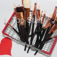 Set complet 20 pensule machiaj profesionale Black Golden