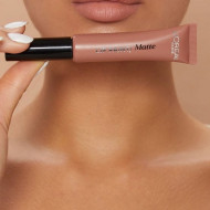 Set ruj de buze + creion contur Loreal X Cheryl Lip Kit Paint It Peach