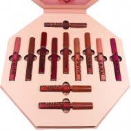 Set Rujuri de Buze Hedy Beauty Nude Mattes Lip Gloss, 12 Nuante