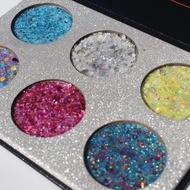Trusa machiaj 6 glitter ochi si fata Pressed Glitter Bar