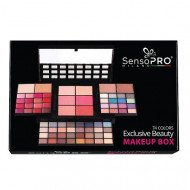 Trusa machiaj multifunctionala, SensoPro, Exclusive Beauty, 74 culori